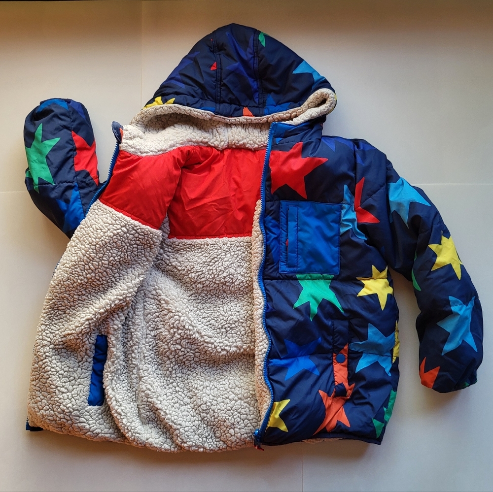 MB Reversible Borg Coat - Picture 2 of 16